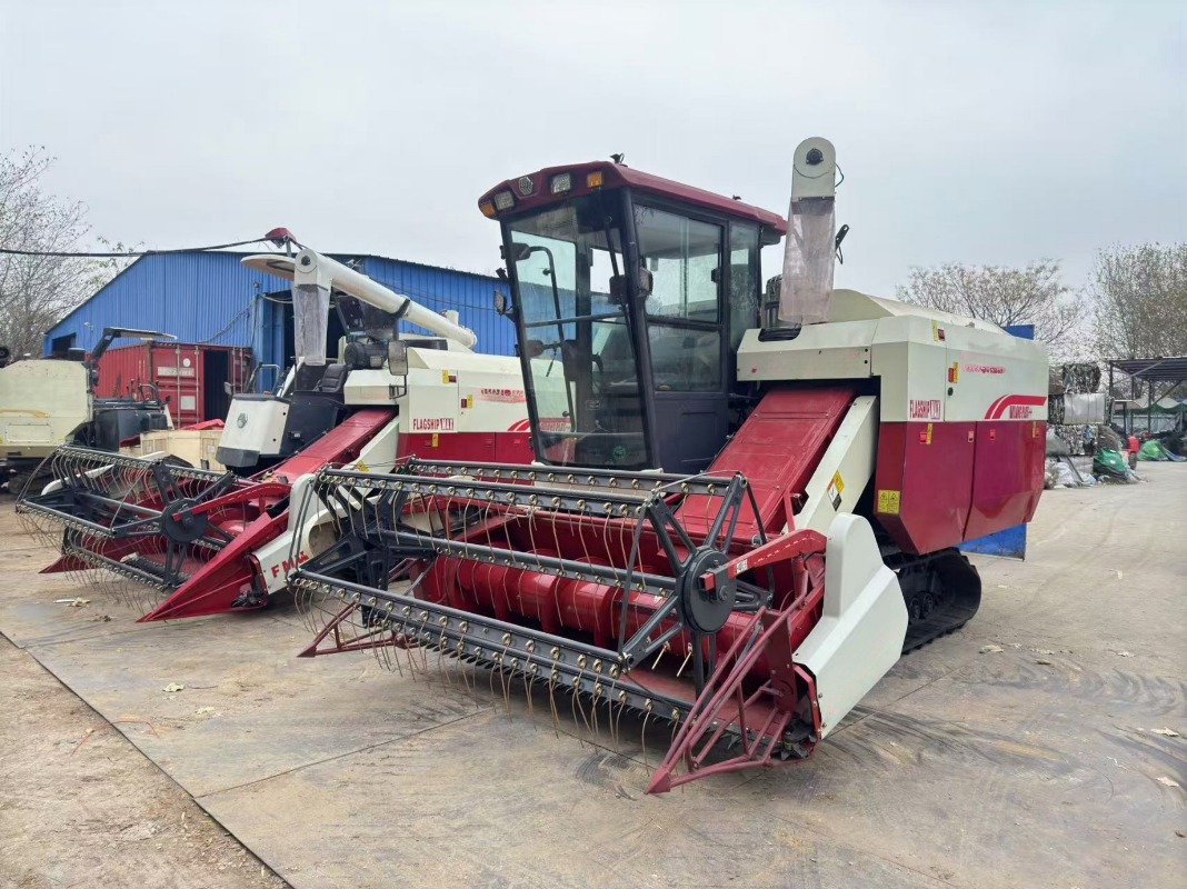 Grain Farming Agriculture - CE Approved Multifunctional Grain Combine Harvester