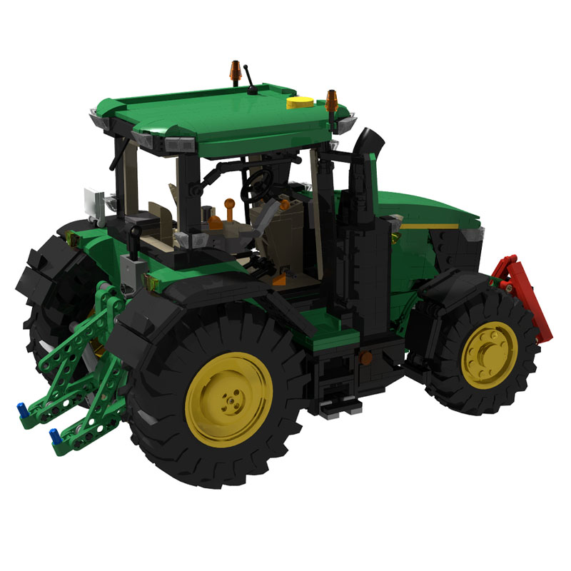 Farming Agriculture Model - MOC-231420 Urban Farm Agricultural Tractor Building