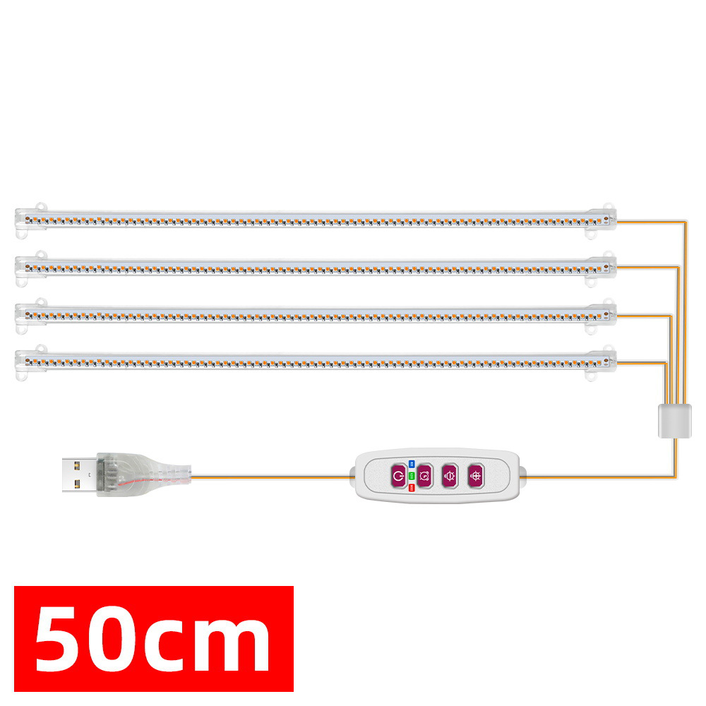 Hydroponic Nft Channel - KEBINCPLED 30CM/50CM LED Plant Growth Light