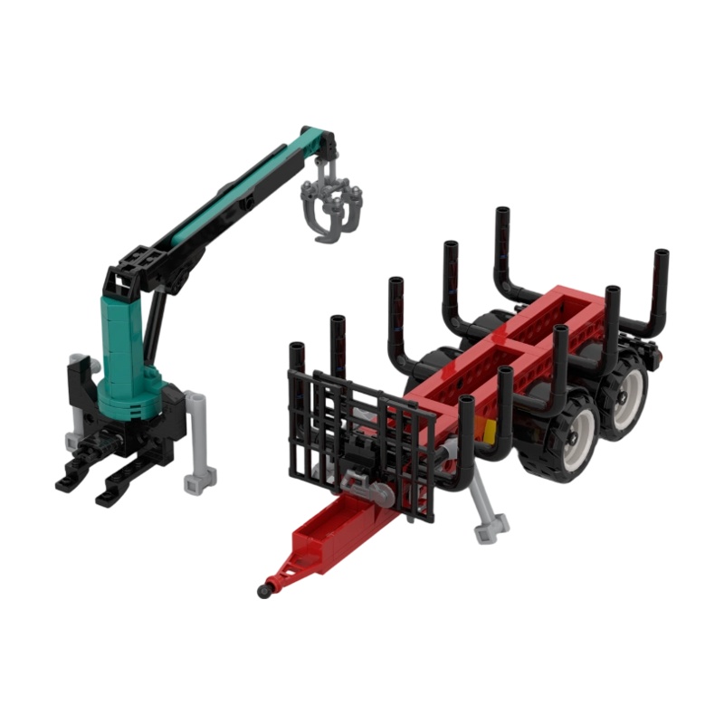 Farming Agriculture Model - City Tractor MOC Building Blocks, Farm