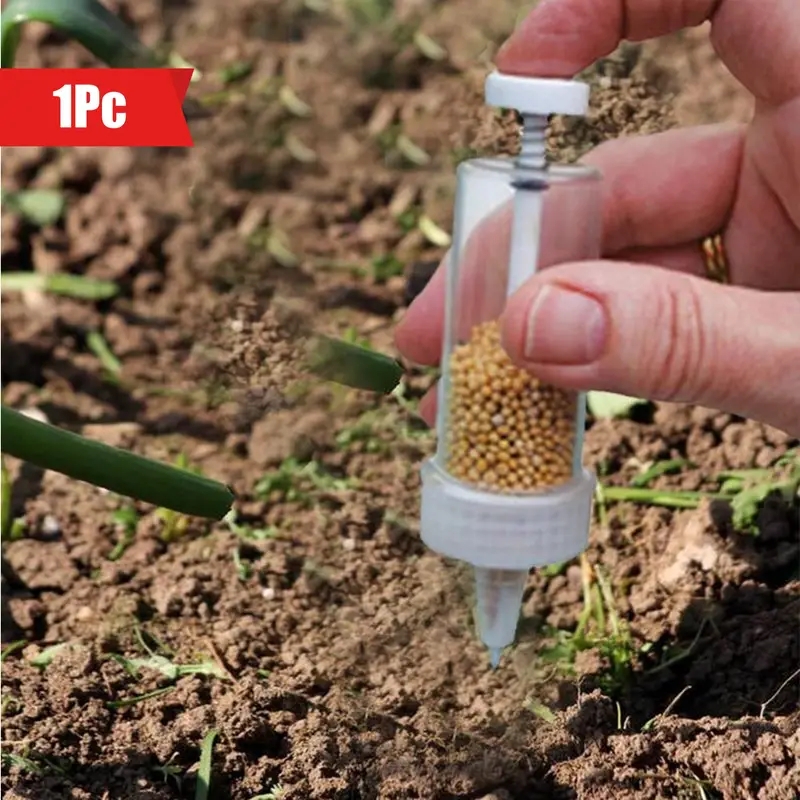 Seed Planter - 1pc Handheld Seed Dispenser, Mini Manual