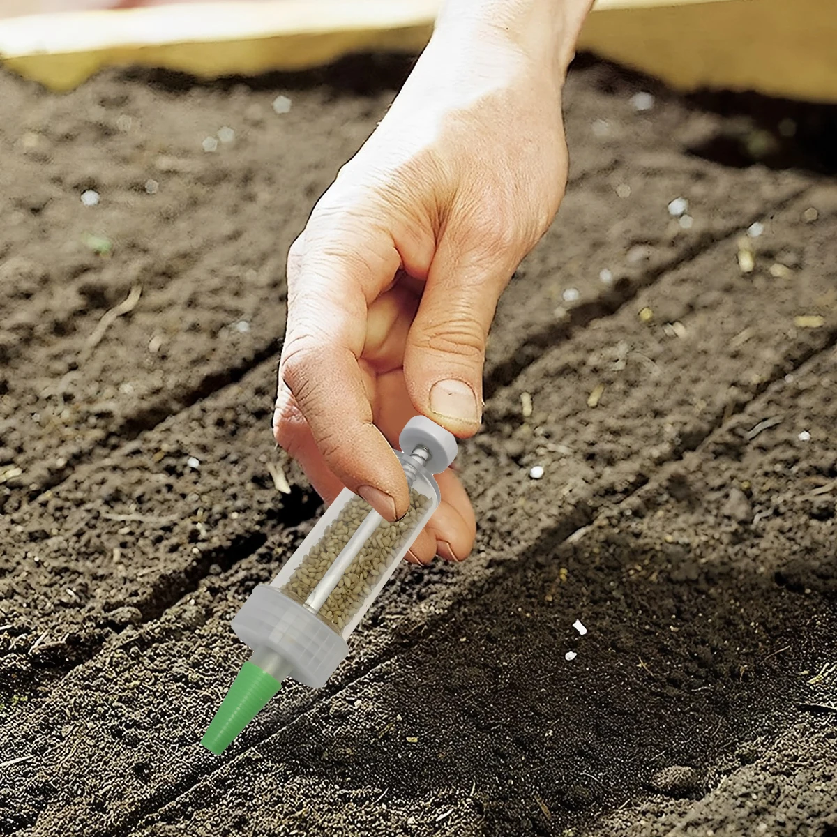 Mini Sowing Seed Dispenser Man - Seed Planter 评论和价格