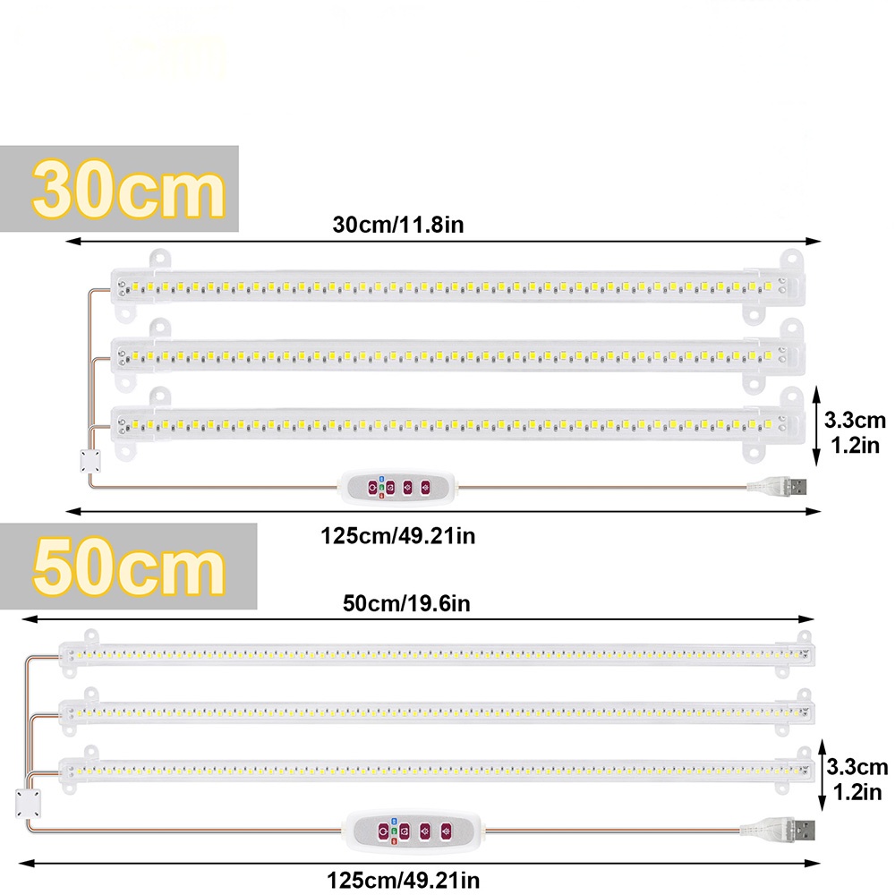 KEBINCPLED 30CM/50CM LED Plant - Hydroponic Nft Channel 评论和价格
