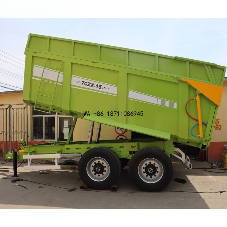 Hydraulic Silage Farm Trailer  - Grain Farming Agriculture 评论和价格