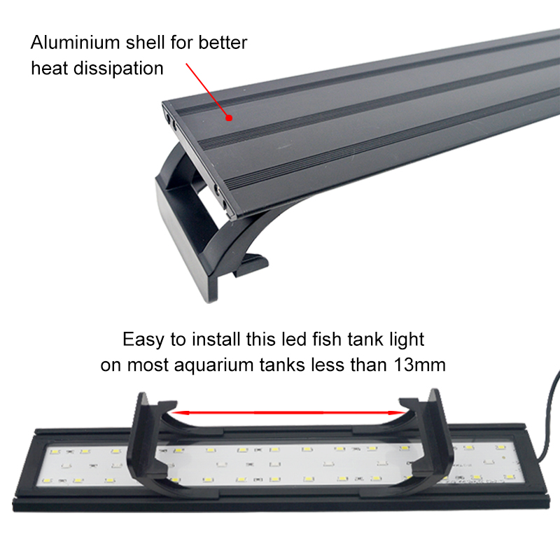 Aquarium LED Light for 16-64CM - Plant Growth Regulator 评论和价格