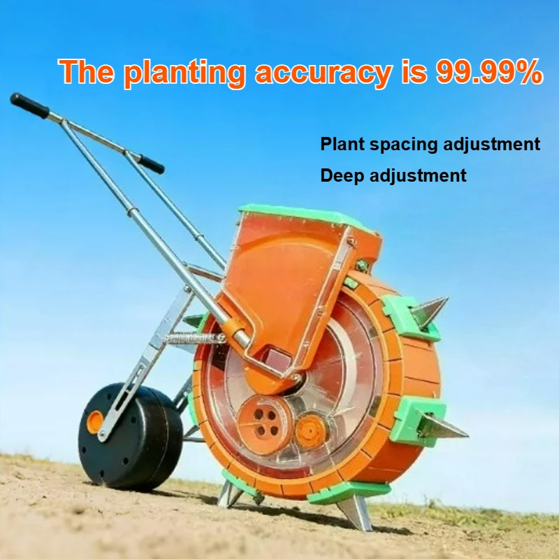Manual Hand Push Seed Planter  - Seed Planter 评论和价格