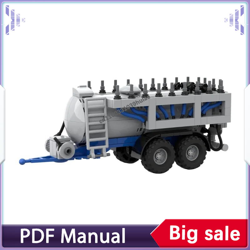 Urban City Tractor MOC Buildin - Farming Agriculture Model 评论和价格