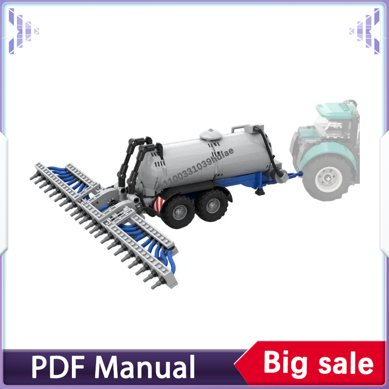 Urban City Tractor MOC Buildin - Farming Agriculture Model 评论和价格