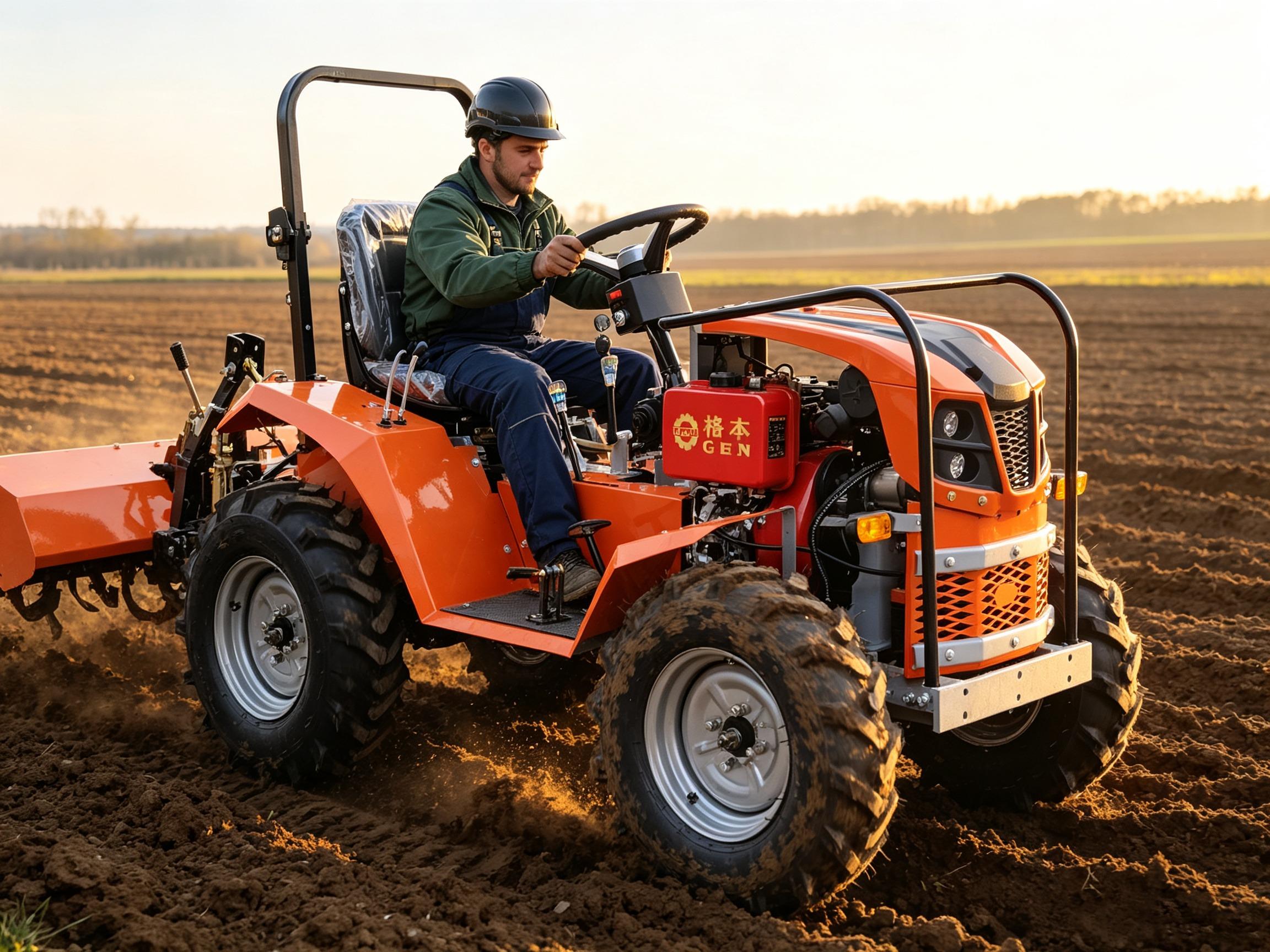 44HP Farm Diesel Tractor PTO T - Agriculture Gardening Farming 评论和价格