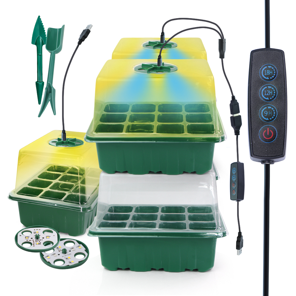 LED Nursery Pots with Grow Lig - Seed Planter 评论和价格