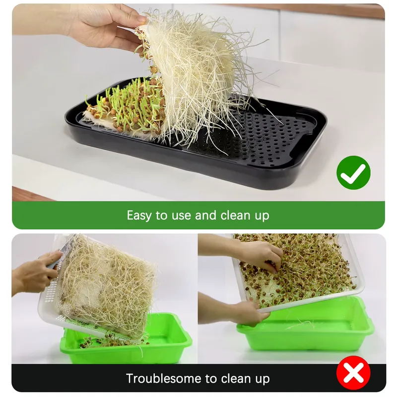 Hydroponic Tray Indoor Microgr - Seed Planter 评论和价格