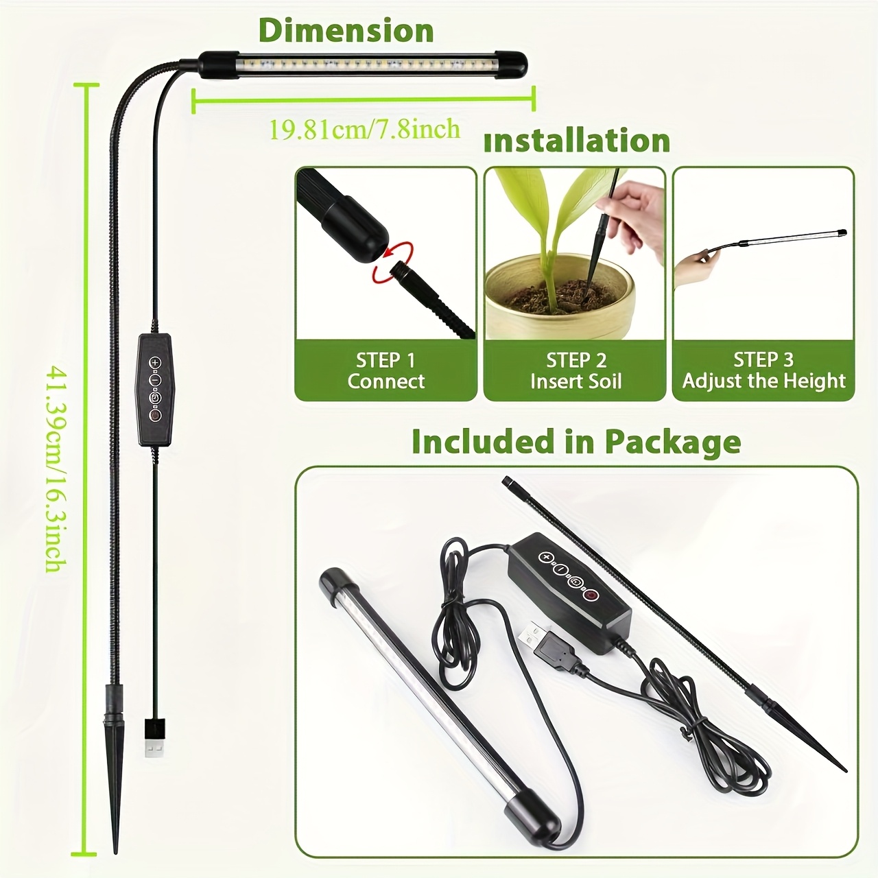 48LEDs Grow Lights for Indoor  - Plant Growth Regulator 评论和价格